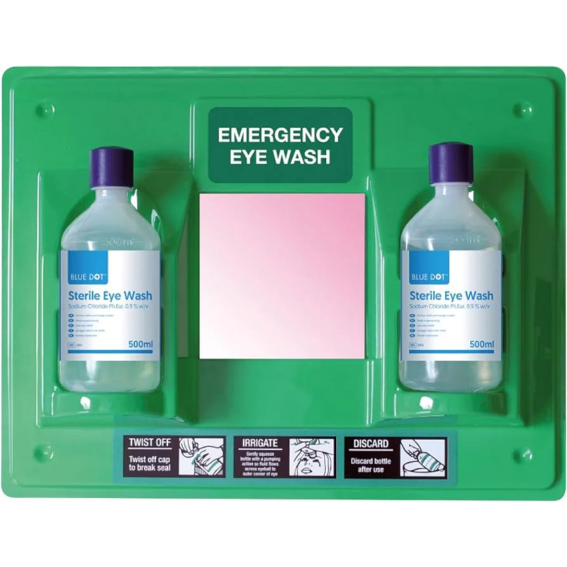 Eye Wash (SALINE) 2PCS W/Stand