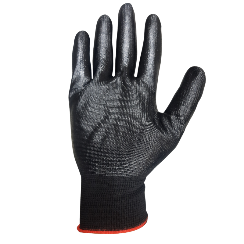 Allister-Pro Nitrile Gloves Black