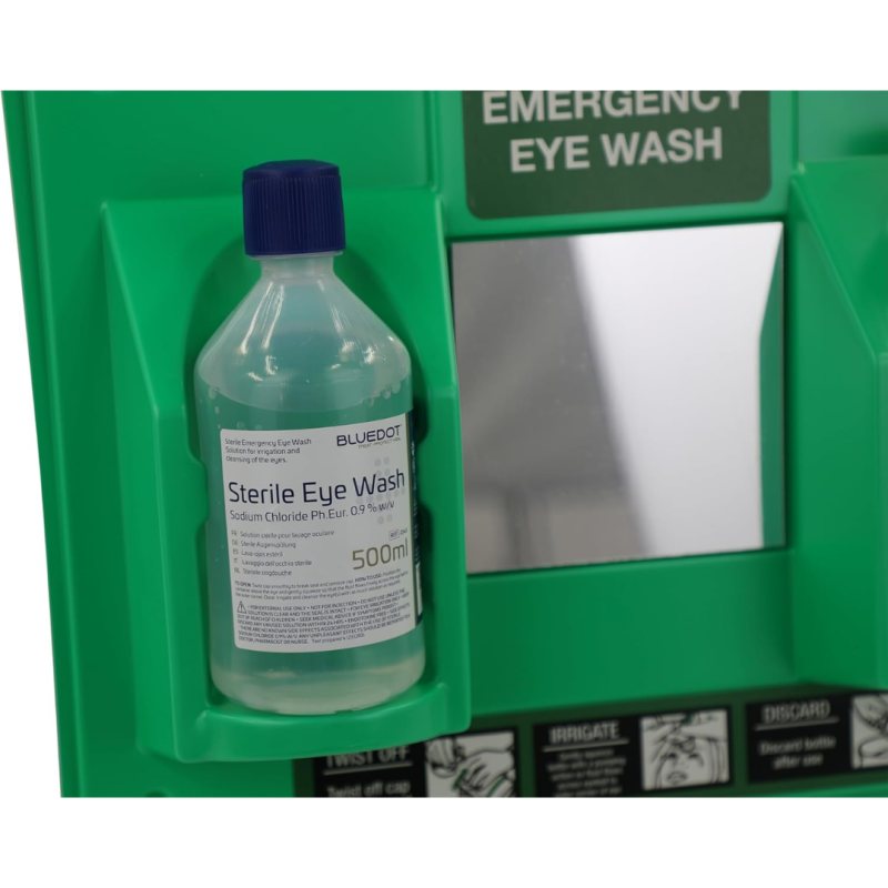 Eye Wash (SALINE) 2PCS W/Stand
