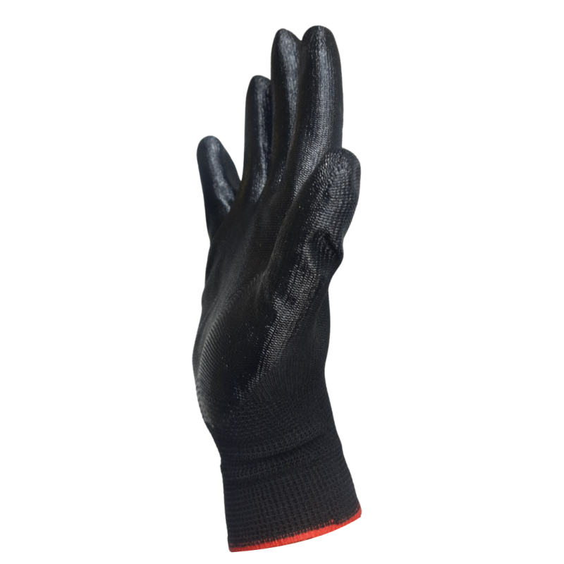 Allister-Pro Nitrile Gloves Black