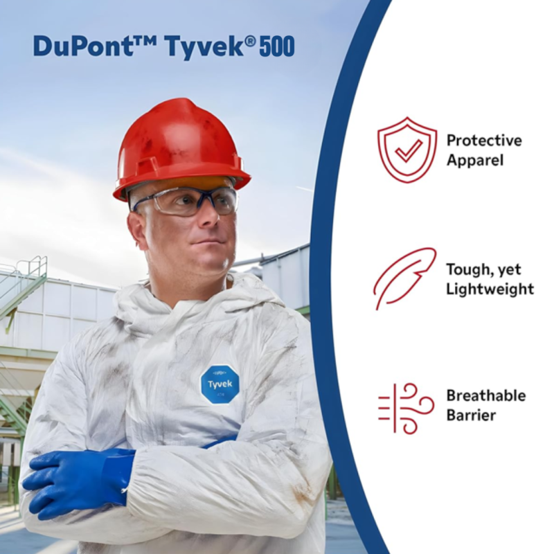Tyvek Dupont Xpert 500 Disposable Coverall