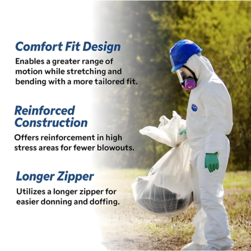 Tyvek Dupont Xpert 500 Disposable Coverall