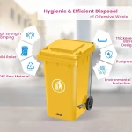 Spill Drum 90gl /340 Litre with wheel and pedal