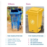 Spill Drum 90gl /340 Litre with wheel and pedal