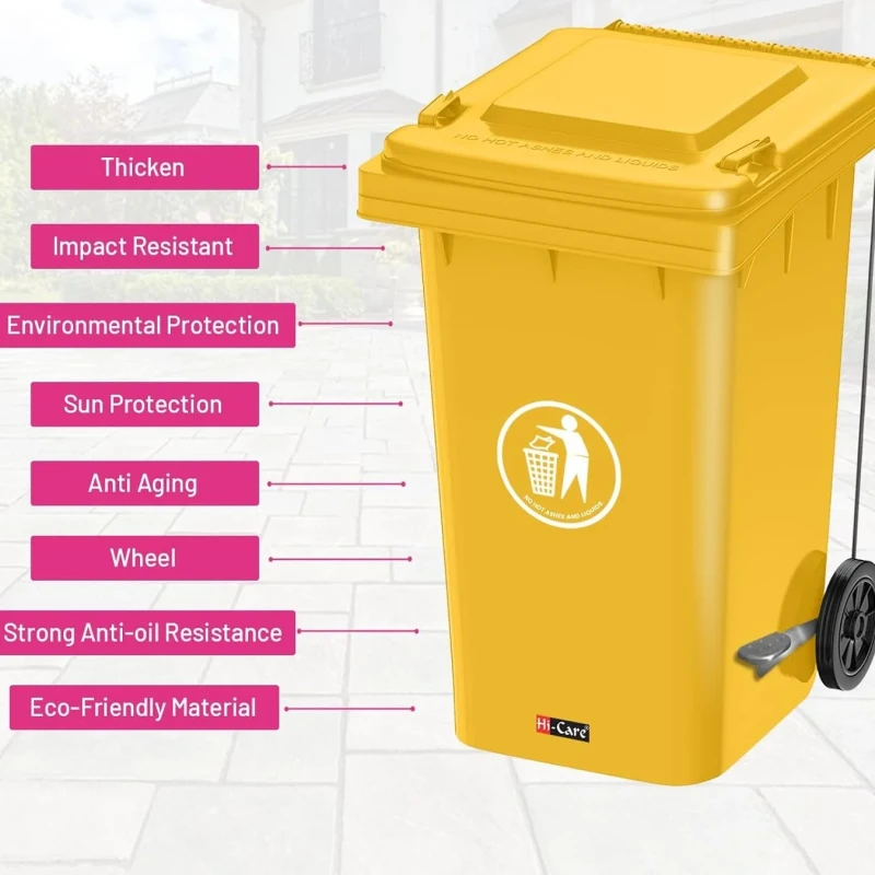 Spill Drum 90gl /340 Litre with wheel and pedal