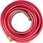 OXY-ACE Tyelene 300-PSI Twin Hose W/Fitting 1/4'' BEST WELDS