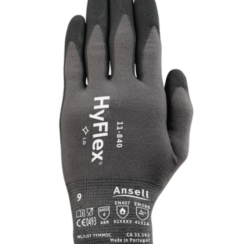 Safety Gloves-Ansell Hyflex 11-840