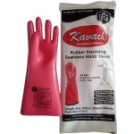 Red Electric Gloves - KAVACH