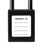 Safety Padlock- Black