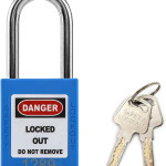 Safety Padlock- Blue