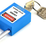Safety Padlock- Blue