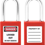 Safety Padlock- Red