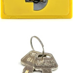 Safety Padlock- Yellow