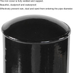 Parking Barrier Safety Barrier 750mm Traffic Reflective Column Steel Pipe Driveway Bollard Post Pole for Commercial or Private Use