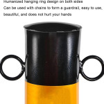 Parking Barrier Safety Barrier 750mm Traffic Reflective Column Steel Pipe Driveway Bollard Post Pole for Commercial or Private Use