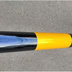 Parking Barrier Safety Barrier 750mm Traffic Reflective Column Steel Pipe Driveway Bollard Post Pole for Commercial or Private Use