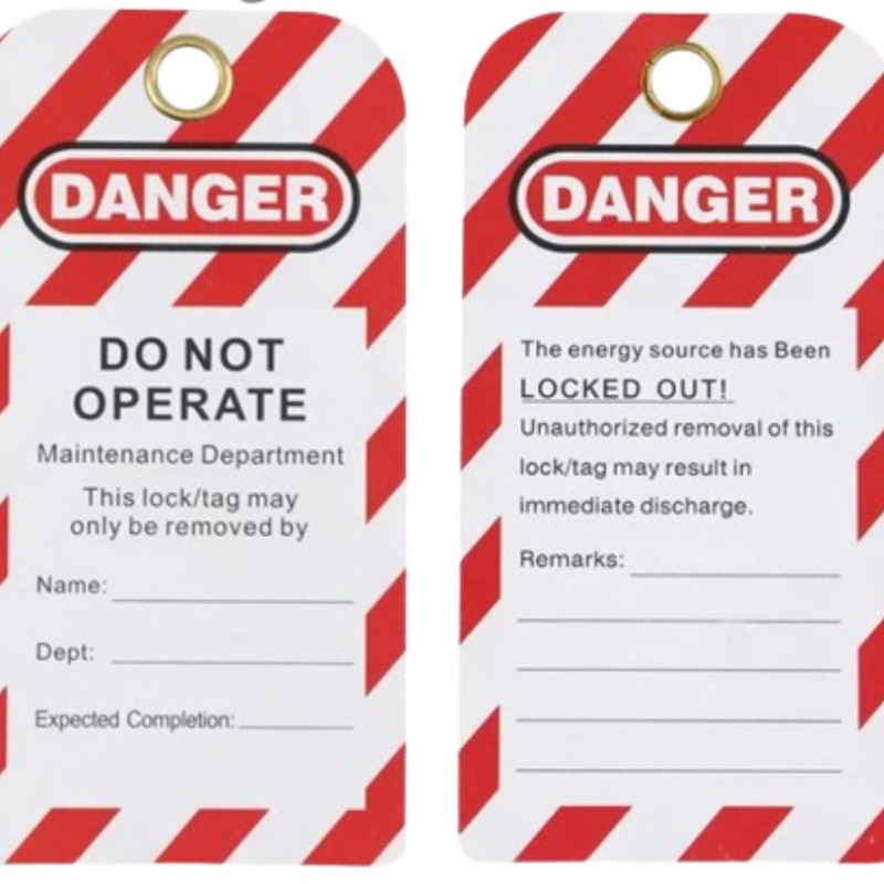 Lockout-Tag Do Not Open (DNO)