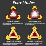 Road Triangle Reflector MultiFunctional
