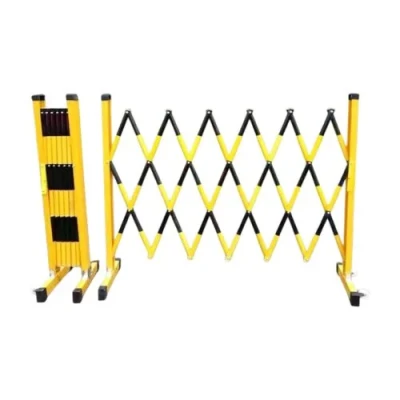 Safety Expendible Steel Barrier (Yellow-Black)