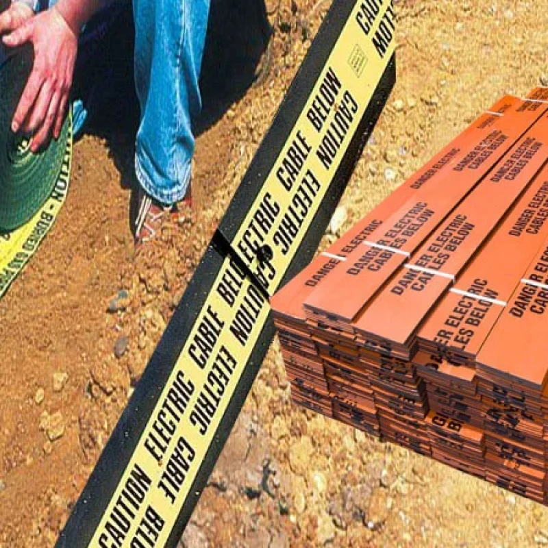 (Electric Cable) Warning Tape Yellow 6"