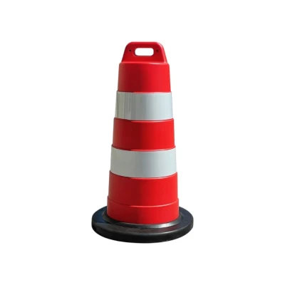 Safety Traffic Drum with Rubber Base