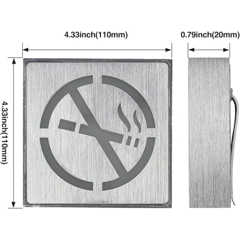 NO Smoking Sign LED