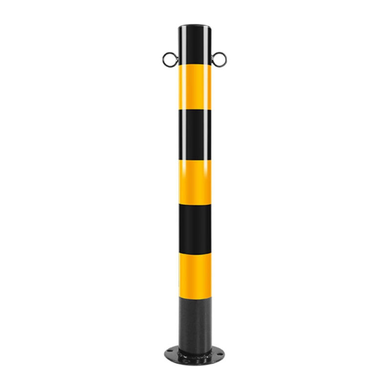 Parking Barrier Safety Barrier 750mm Traffic Reflective Column Steel Pipe Driveway Bollard Post Pole for Commercial or Private Use