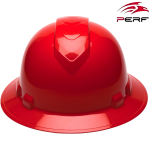 PERF-Helmet Full Brim Red