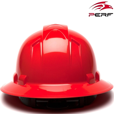 PERF-Helmet Full Brim Red