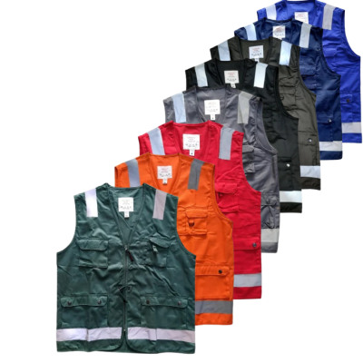 100% Cotton H/D Safety Vest