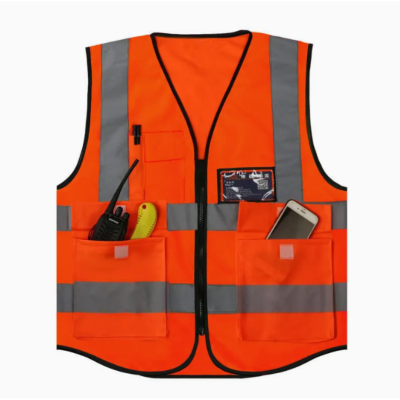 Safety Vest w/zip 120gsm