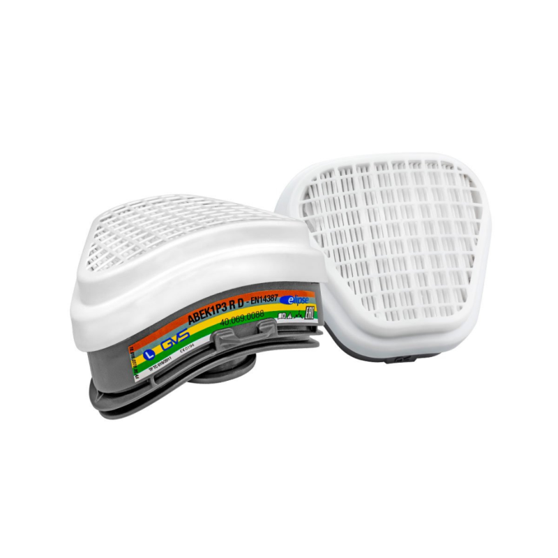 Replacment Filters for ELIPSE ABEK1P3 Respirator Mask