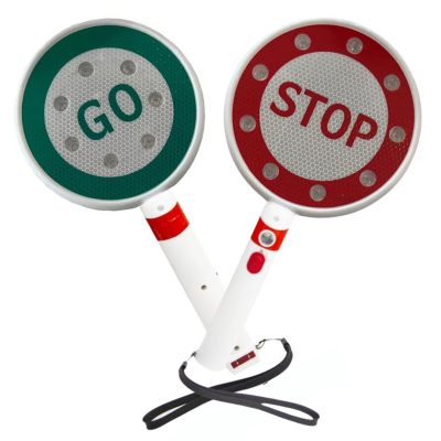 Traffic Baton LED Stop/Go Warning Sign