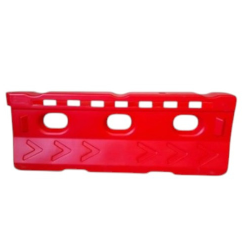 Traffic Water Barrier Red and White 0.8 MTR X 2 MTR