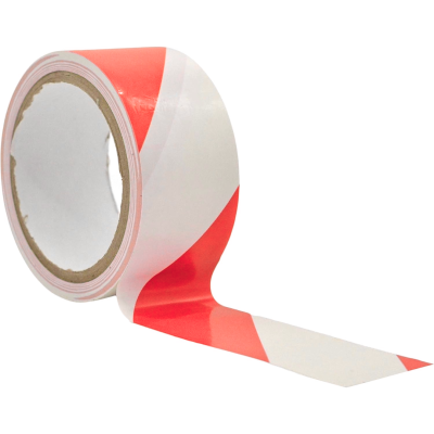 Red/White Safety Warninig Tape